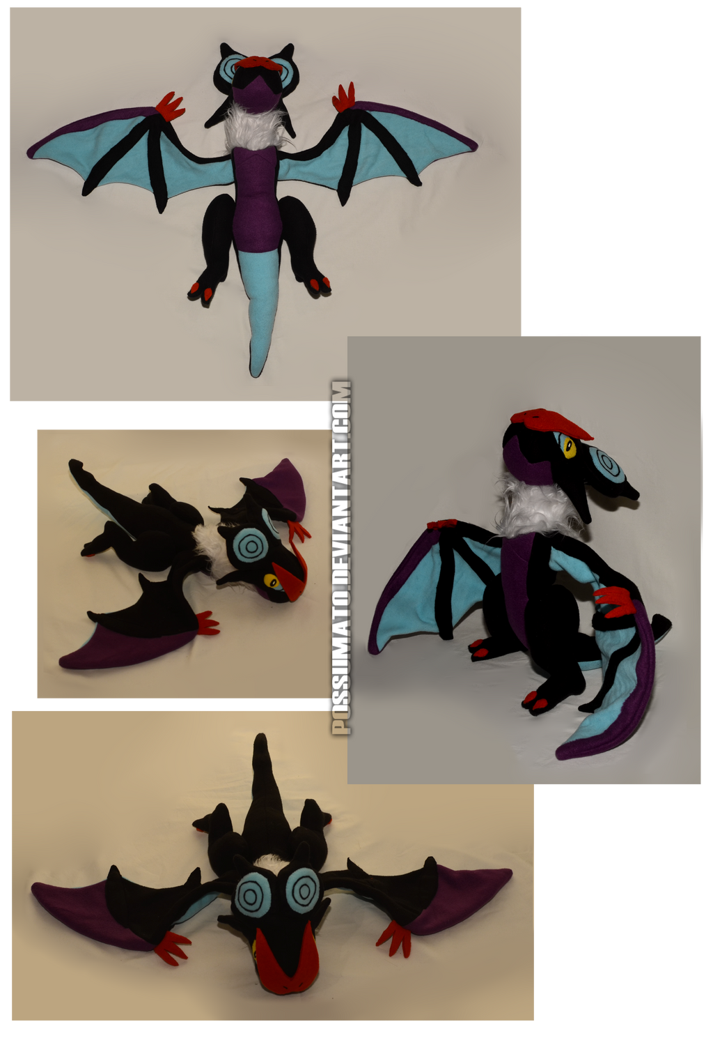 Pokemon Noivern Plush by Possumato on DeviantArt