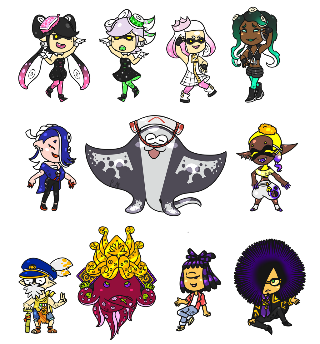 Splatoon2 Sticker Splatoon Stickers by Possumato on DeviantArt