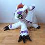 IRL-sized Gomamon plushie
