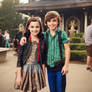 Son and daughter of Audrey and Ben from Disney des