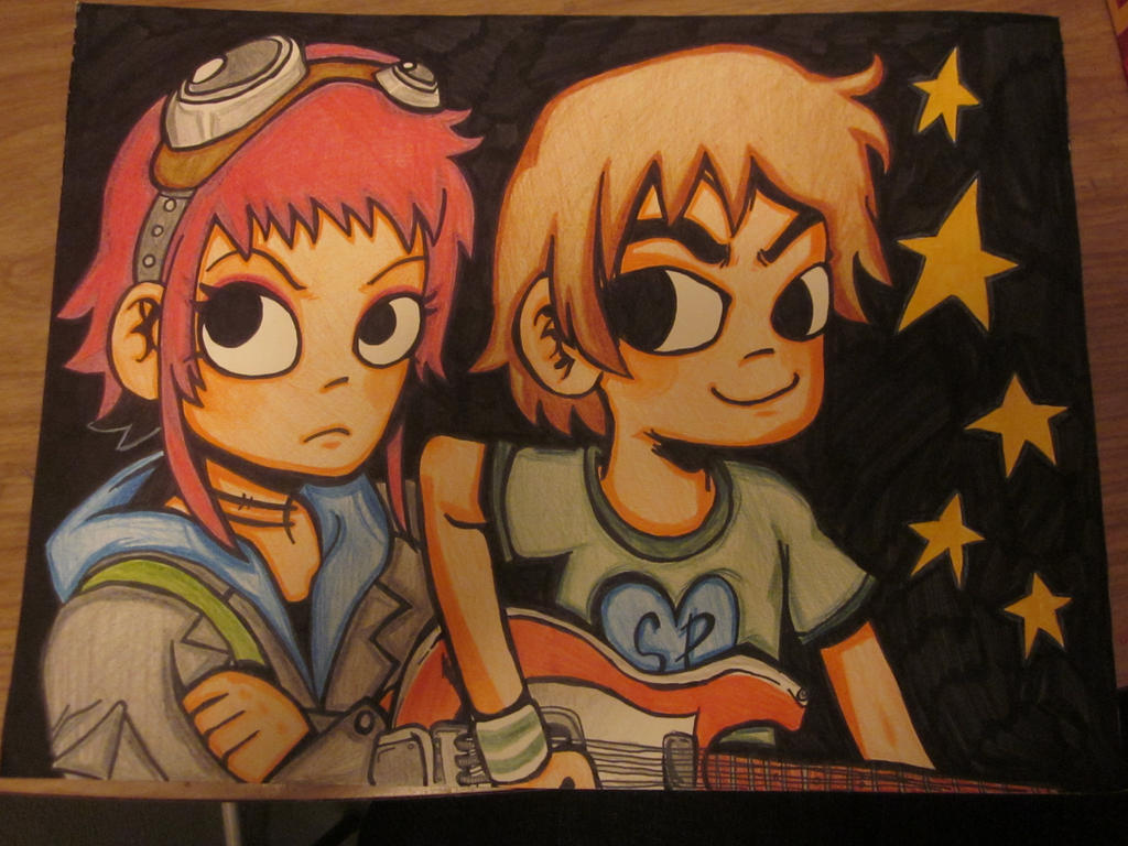 Scott Pilgrim and Ramona Flowers