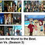 From Worst to Best: Dan vs. Season 3