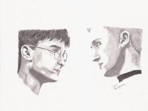 Harry Potter and Drago Malefoy
