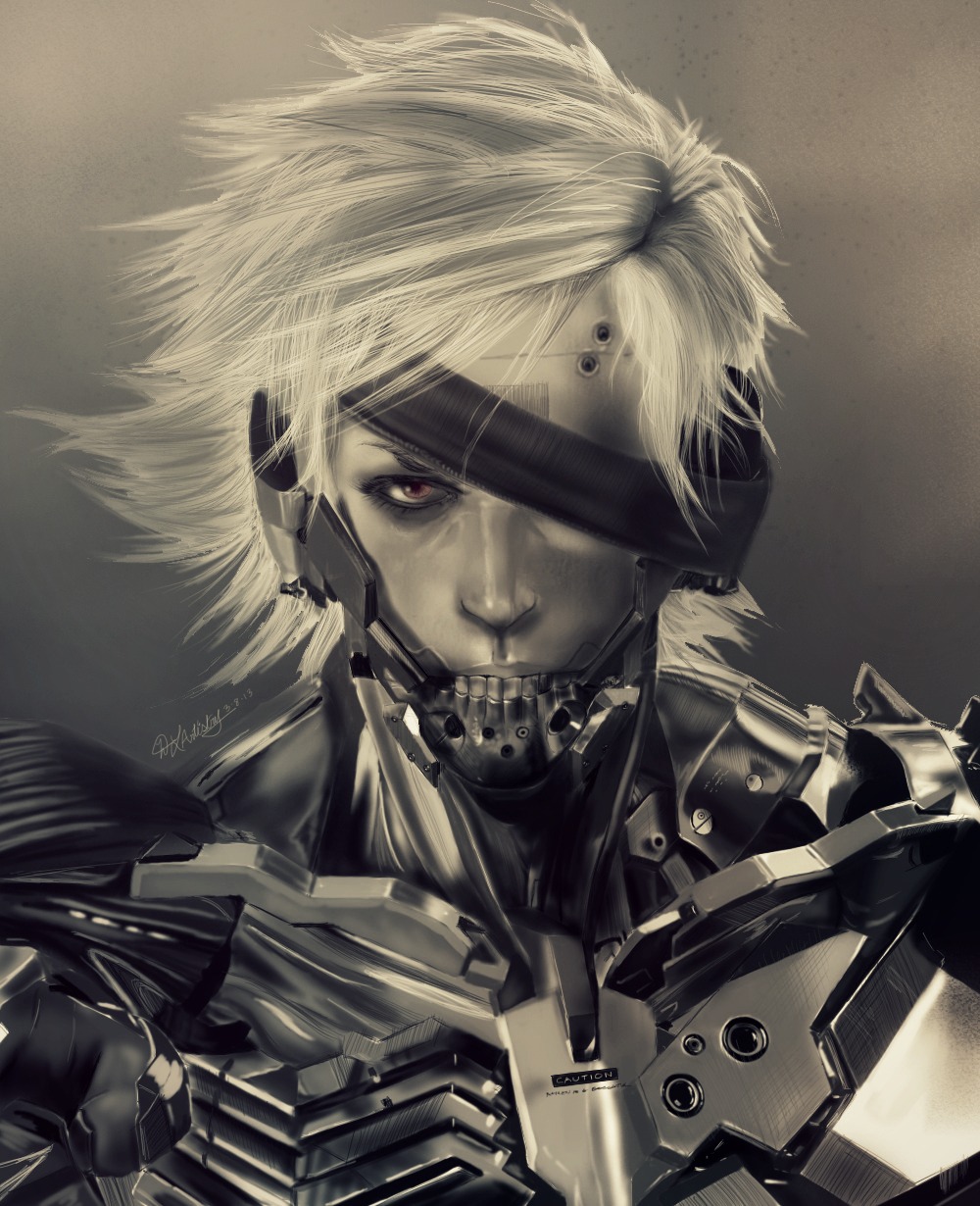 Metal Gear Rising: Revengeance - Raiden by geekyglassesartist on DeviantArt