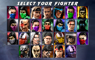 MKX Selection Screen by molim on DeviantArt