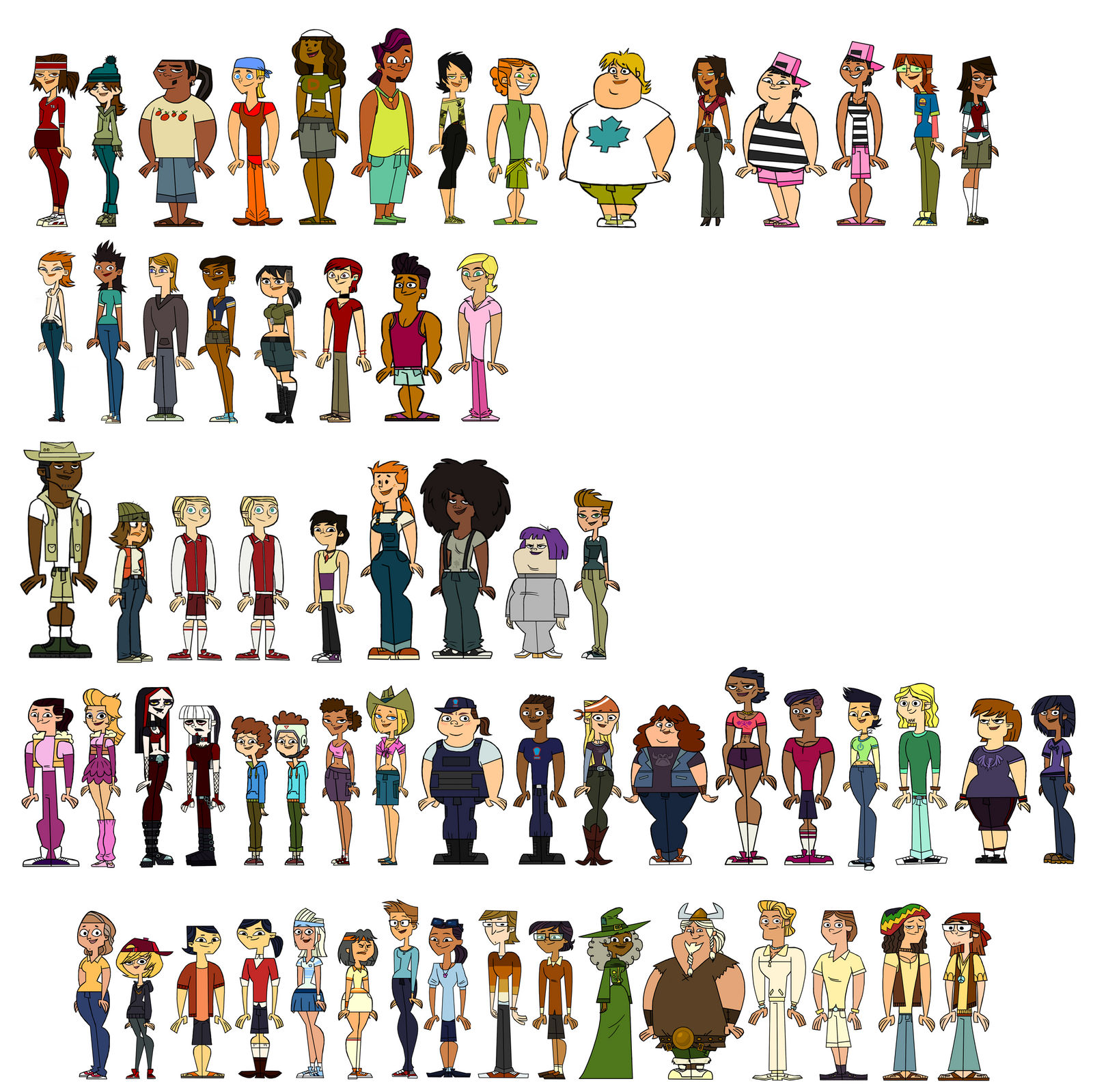 Total Drama Gender Bender by MarcellSalek26 on DeviantArt