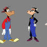 Ducktales Reboot Horace, Clarabelle and Gus Goose