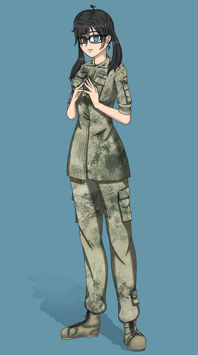Army Waifu, Supply Clerk Concept by KuesutoIchiro on DeviantArt