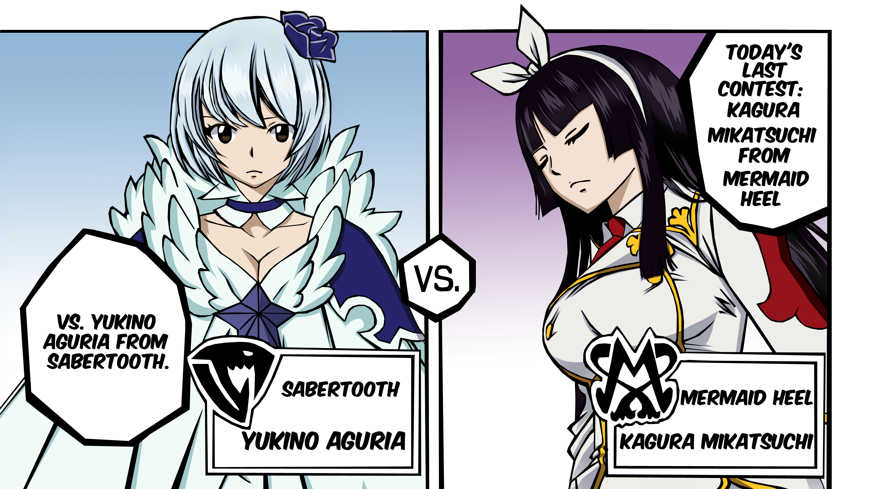 Chapter 280 Kagura Vs Yukino By The World Fairy Tail On Deviantart Chapter 280 Kagura Vs Yukino By The World Fairy Tail On Deviantart