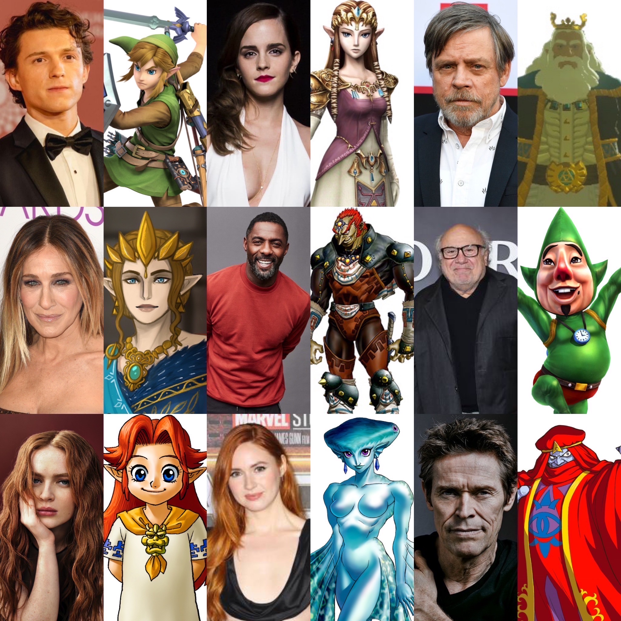 10 Celebs Fan-Cast in Live-Action Legend of Zelda