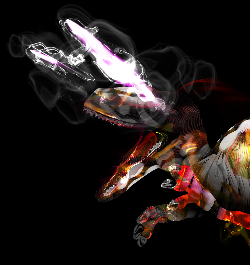 Lazer Raptor Deviantart Lazer Raptor inspired by Kung Fury movie by shakaduby on DeviantArt