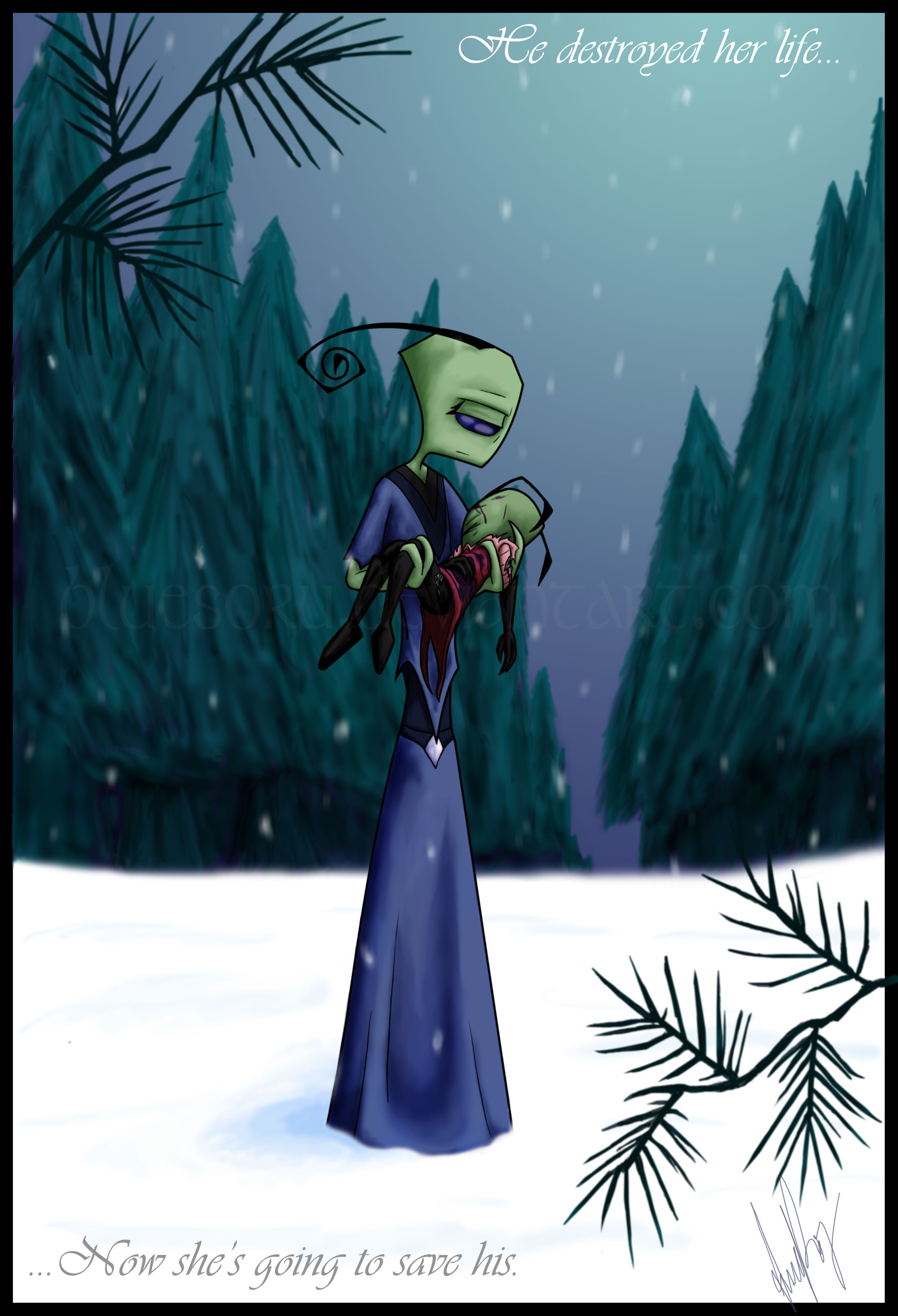 Save Me by bluesoru on DeviantArt