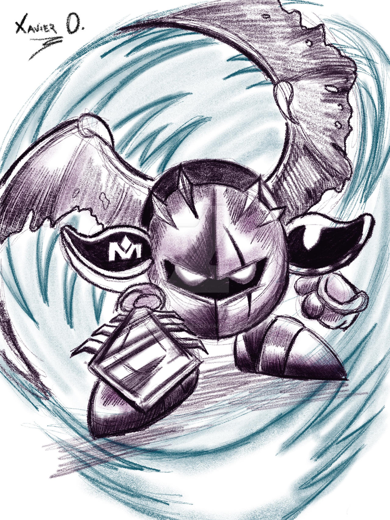META KNIGHT SKETCH By Xavier sketches On DeviantArt meta-knight-sketch-by-xavier-sketches-on-deviantart
