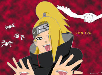 Deidara.. and his clay work .2