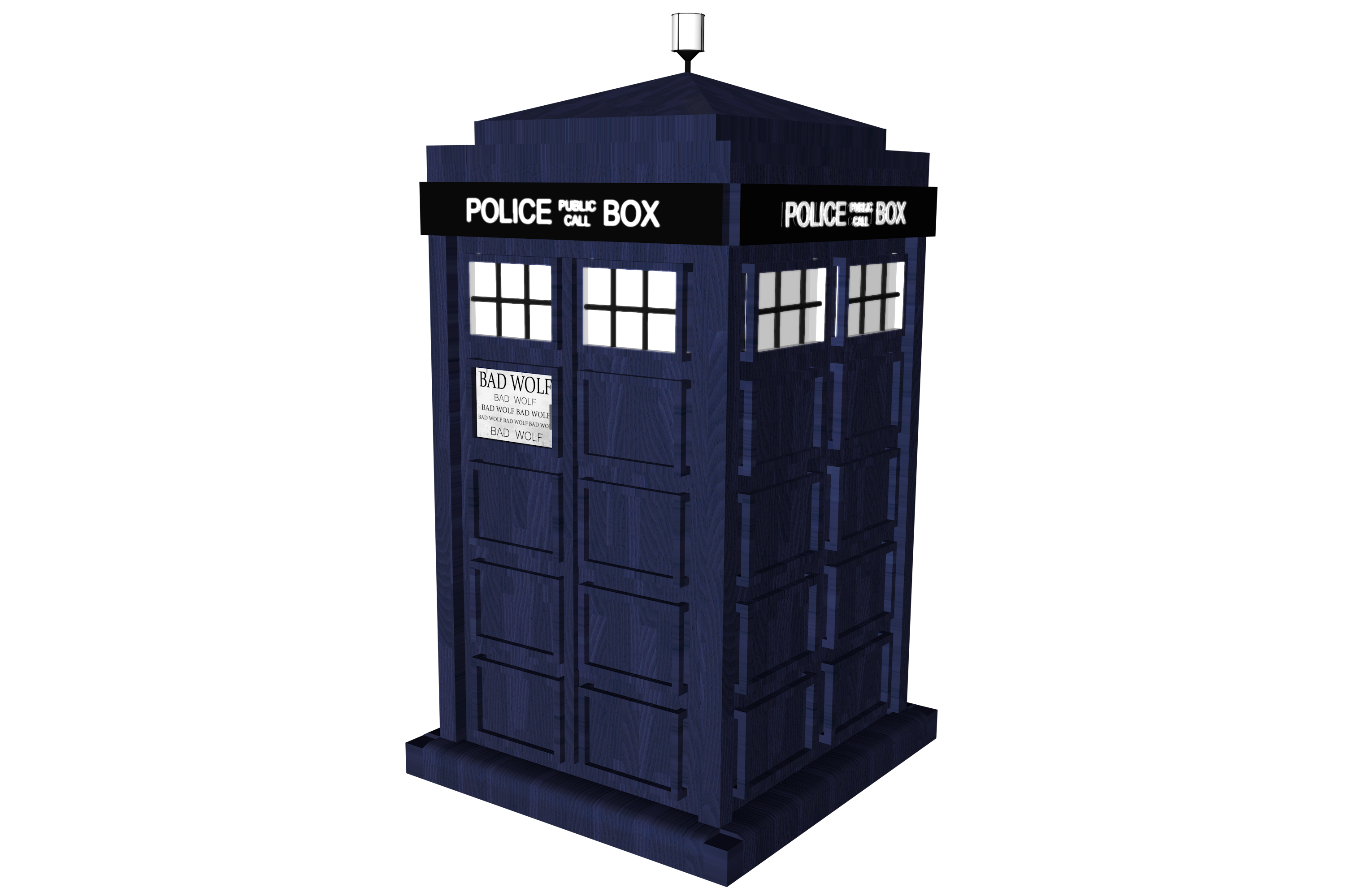 Doctor Who - Tardis Transparent