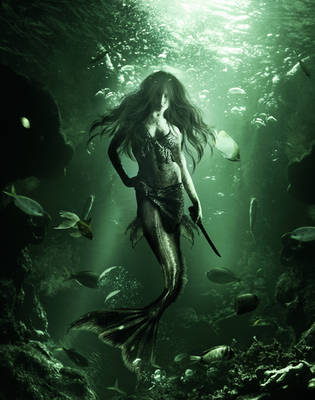 Jungle Huntress Siren by MilosCreativeArt