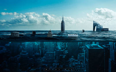 New York Underwater by MilosCreativeArt