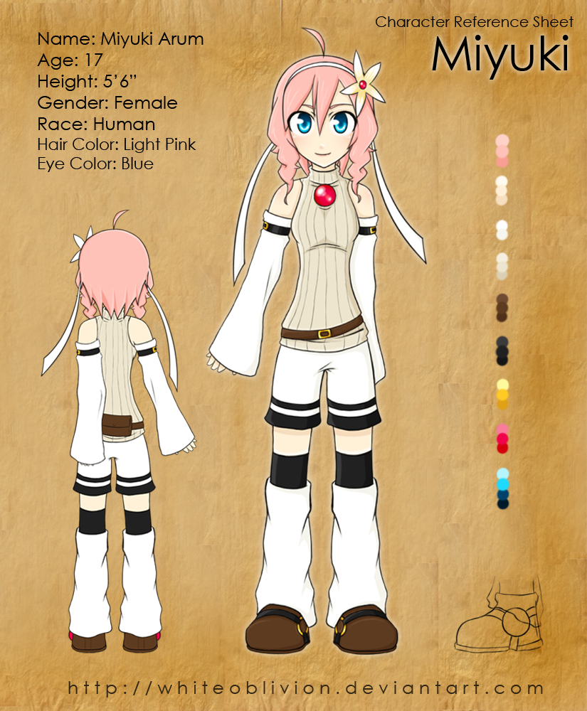 OC Character Ref: Miyuki