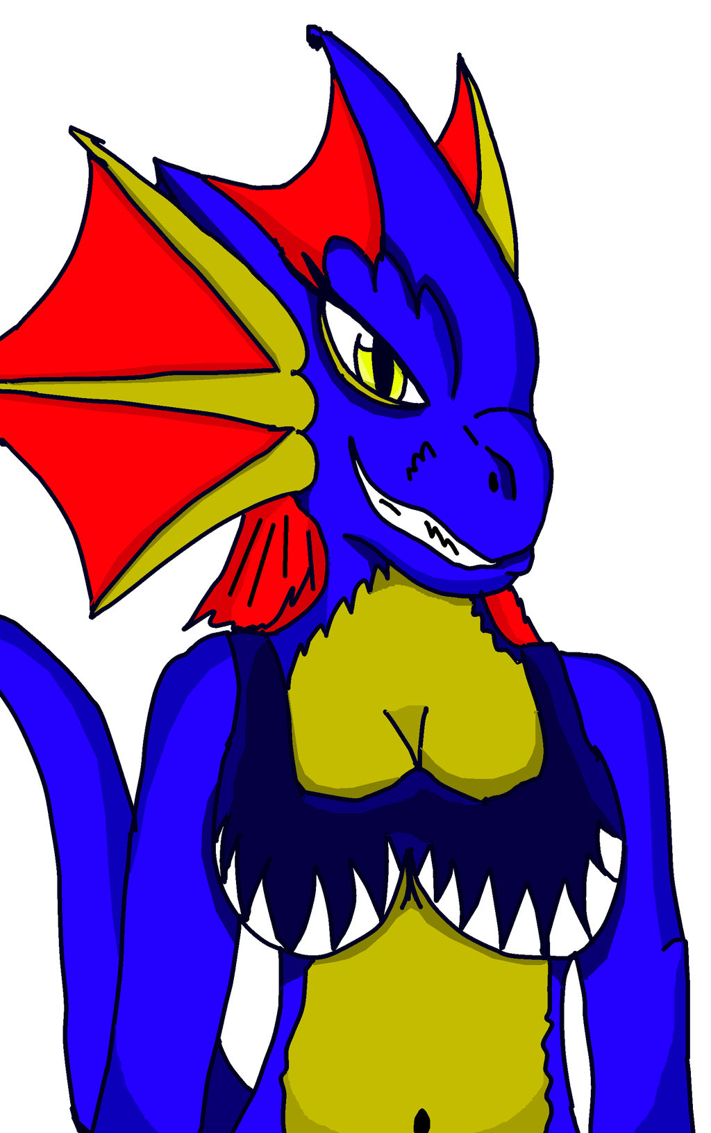 Raven the child of undyne and alphy by pd123sonic on DeviantArt