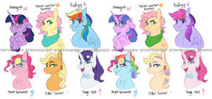 Mane 6 Swap AU