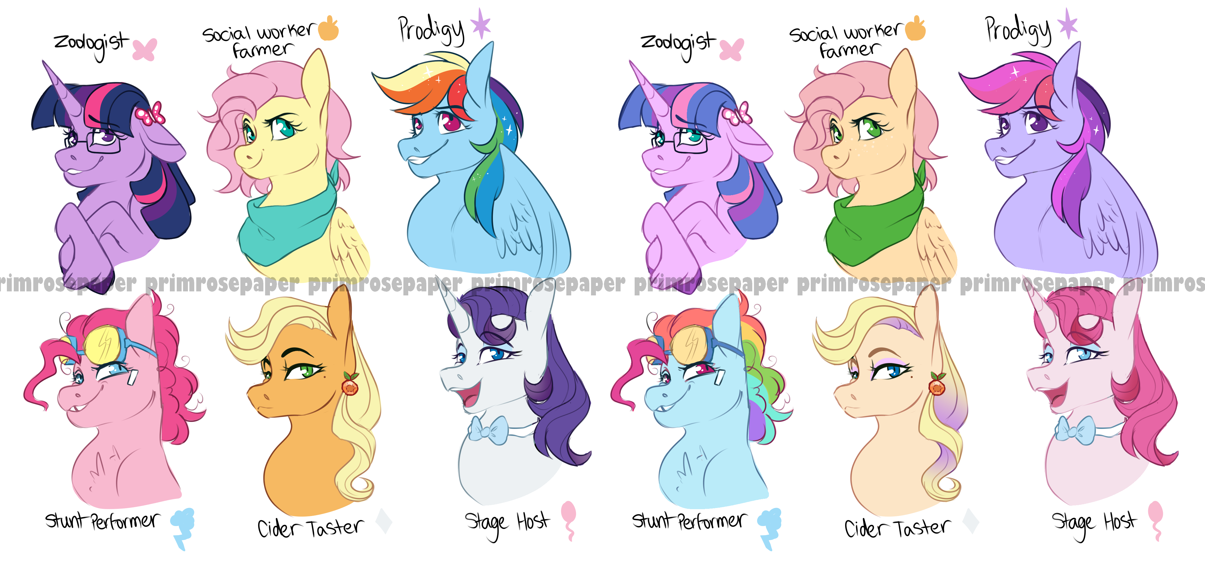 Mane 6 Swap AU