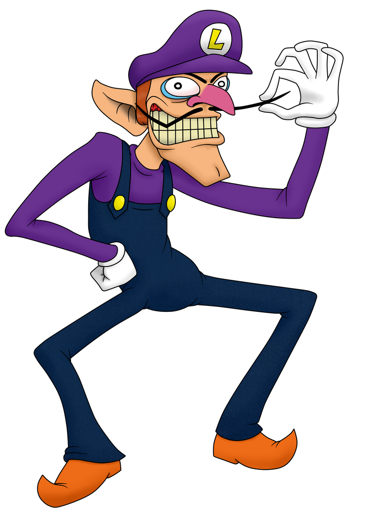 Waluigi by Nicksplosivez on DeviantArt