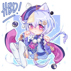 [FA Genshin Impact] Qiqi : Happy Brthday !