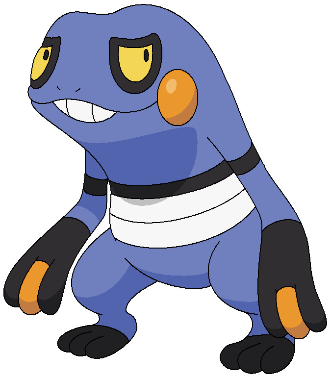 Croagunk in Paint