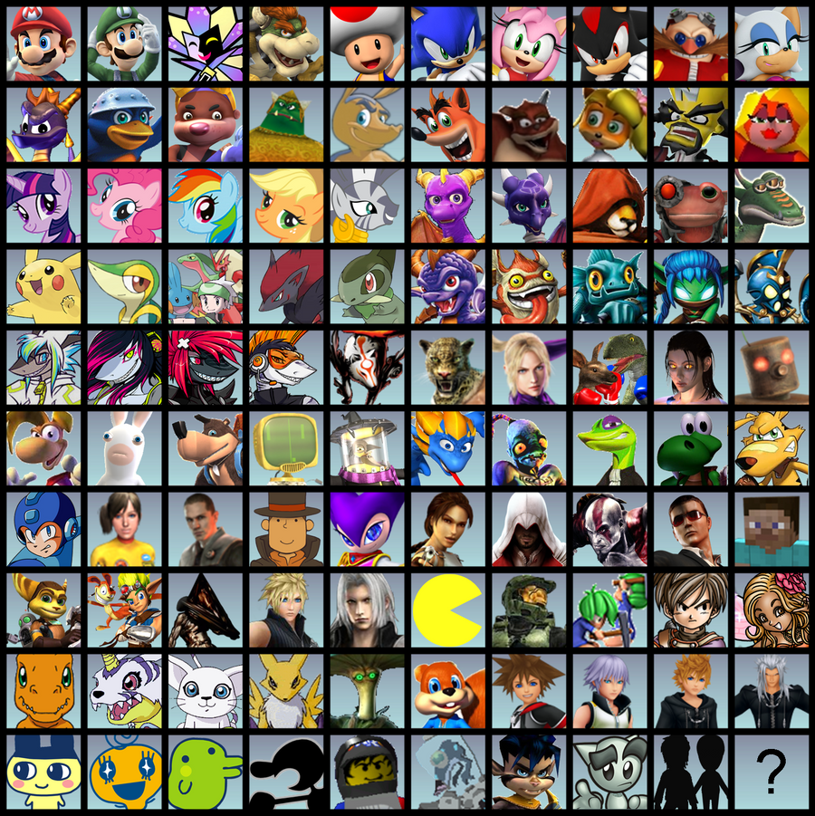 My SSB Roster by Proceleon on DeviantArt