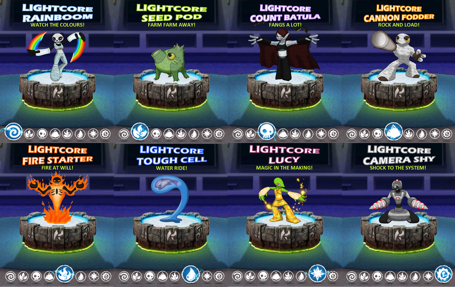 Skylander OCs: Lightcore by Proceleon on DeviantArt