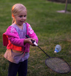 Badminton babe