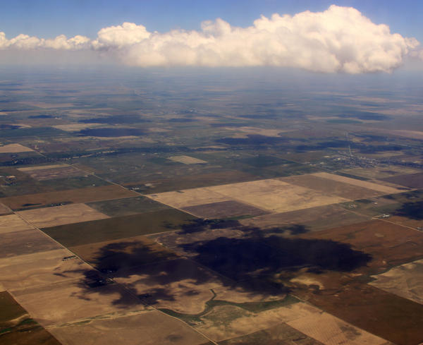 Shadow of a cloud