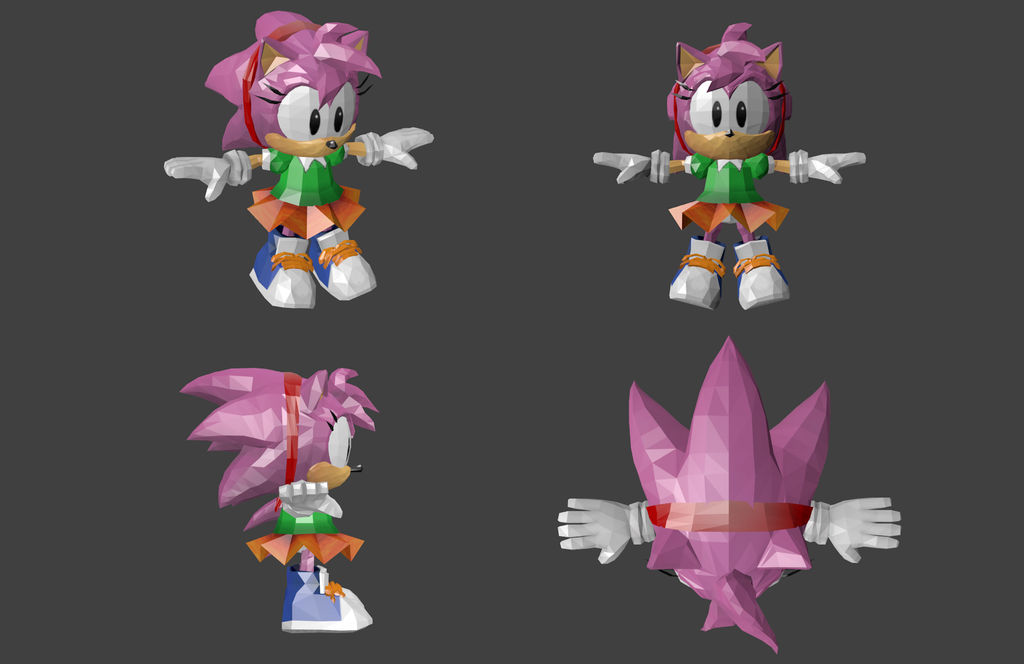 Rosy the Rascal Model by SameytheHedgie on DeviantArt