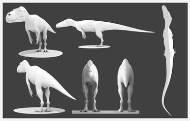 Torvosaurus Model