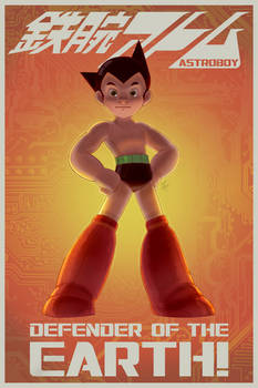 Astro Boy propaganda poster