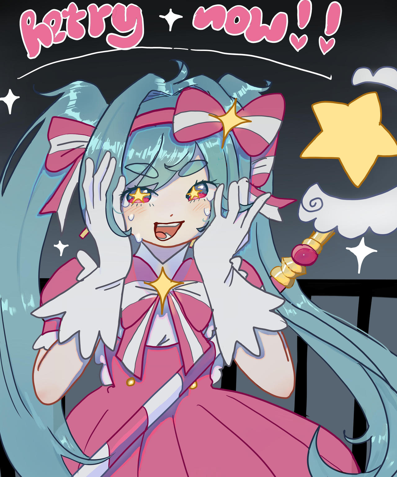 Retry Now!! by StarfruitRose on DeviantArt