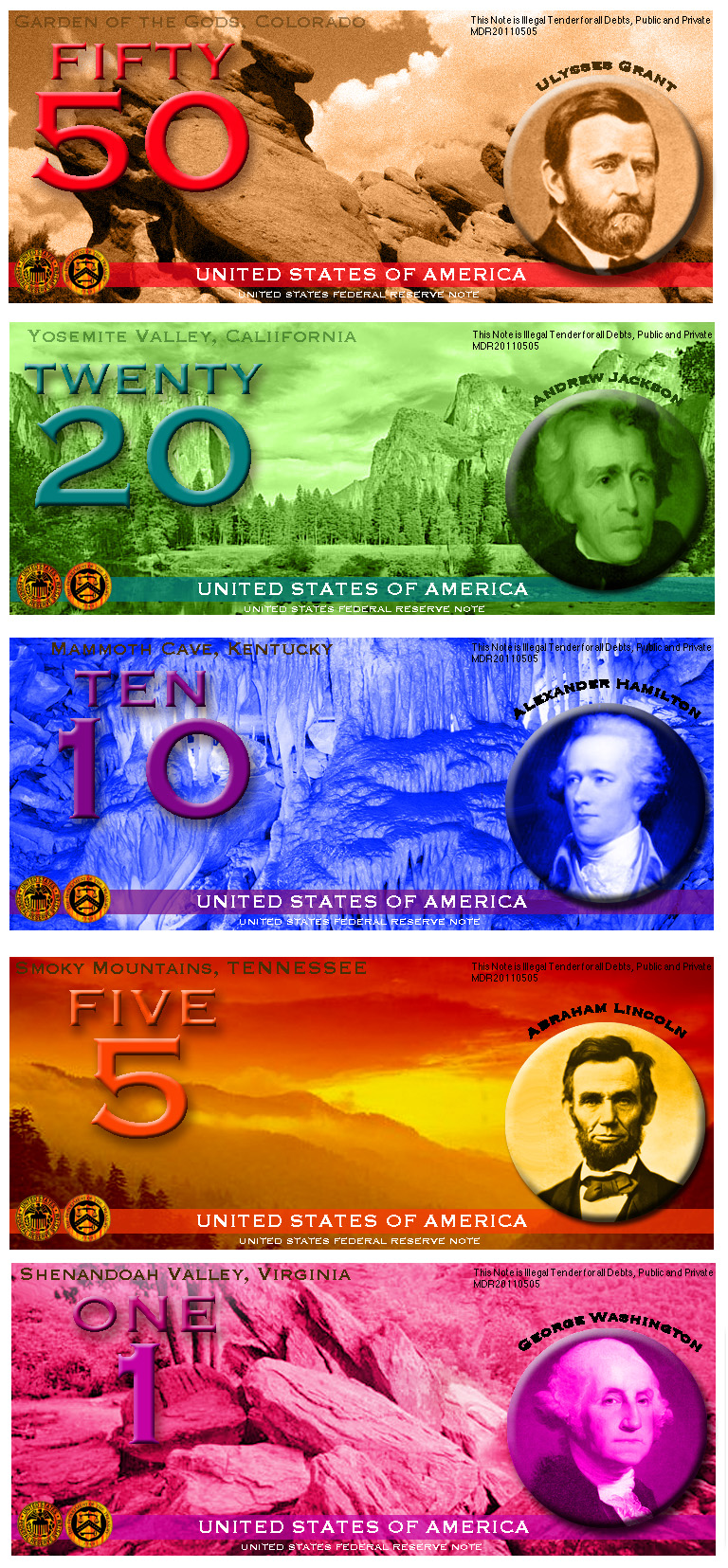 US currency redesign