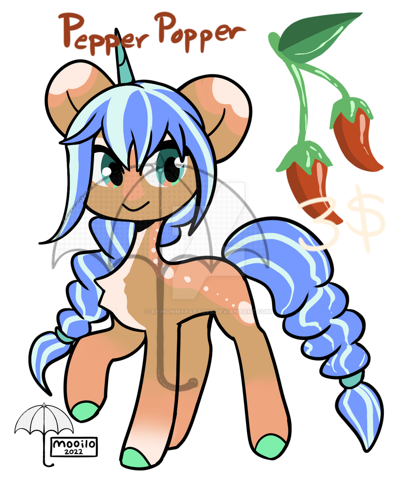 Mlp Pepper Pepper Popper mlp adoptable by reinonmyparades on DeviantArt