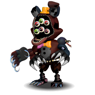 fnaf nightmare toy fredbear remake by enderuser89 on DeviantArt