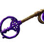 Xelloss Midnight Amethyst Keyblade