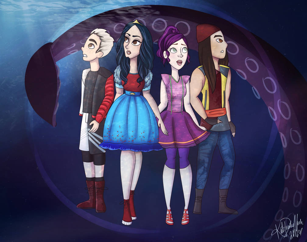 Descendants 2 Teaser Fanart by katidoodlesmuch on DeviantArt