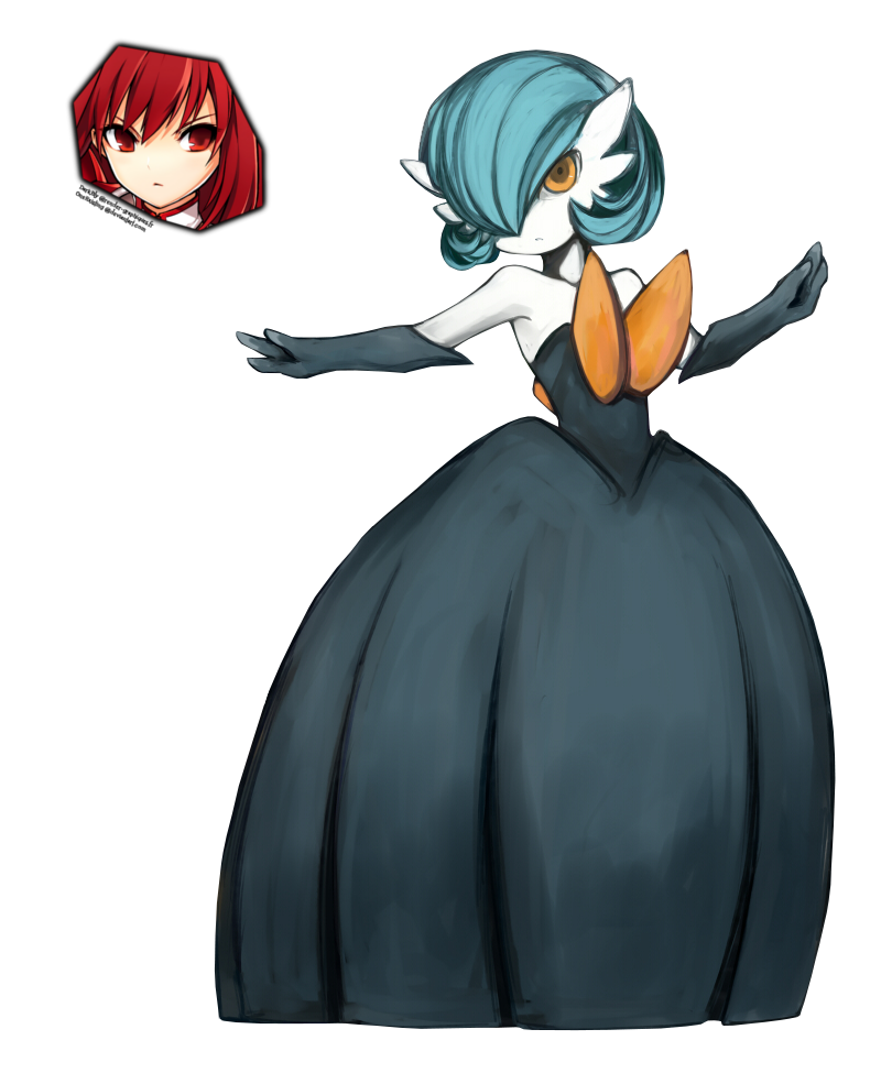 Shiny Mega Gallade & Shiny Mega Gardevoir I hope it looks like this