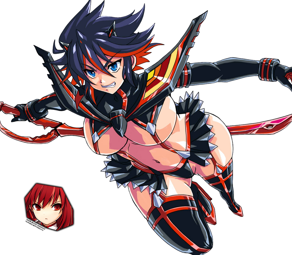 Klk Hq Fanart Render Ryuuko Onslaught By Oneexisting On Deviantart