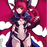 Elsword HQ fanart render Karis true form potrait