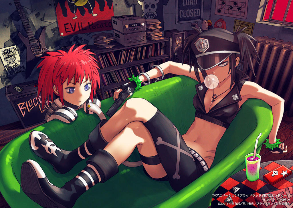 BLOOD LAD Liz and Beros by redjuice999