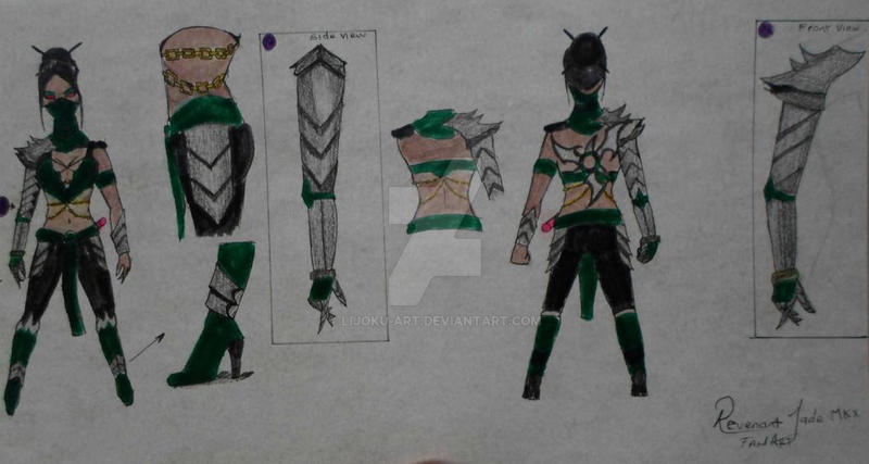 Unofficial Revenant Jade MKX Art Concept