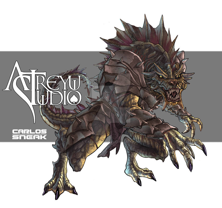 Bionic Lizardfolk Lizardfolk by CarlosSneak on DeviantArt