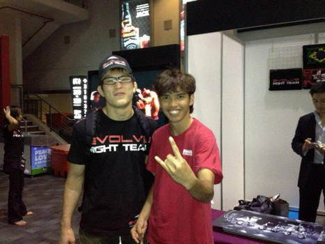 Me with Shinya Aoki