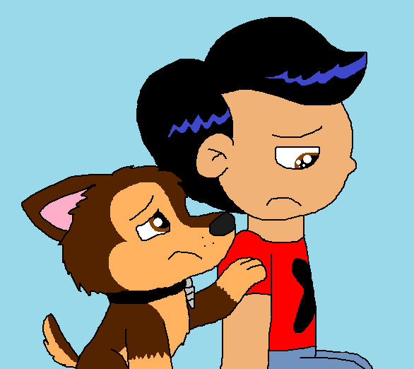 Xavier Riddles Poop Deviantart Chase Comforts Xavier Riddle by everestfan10 on DeviantArt