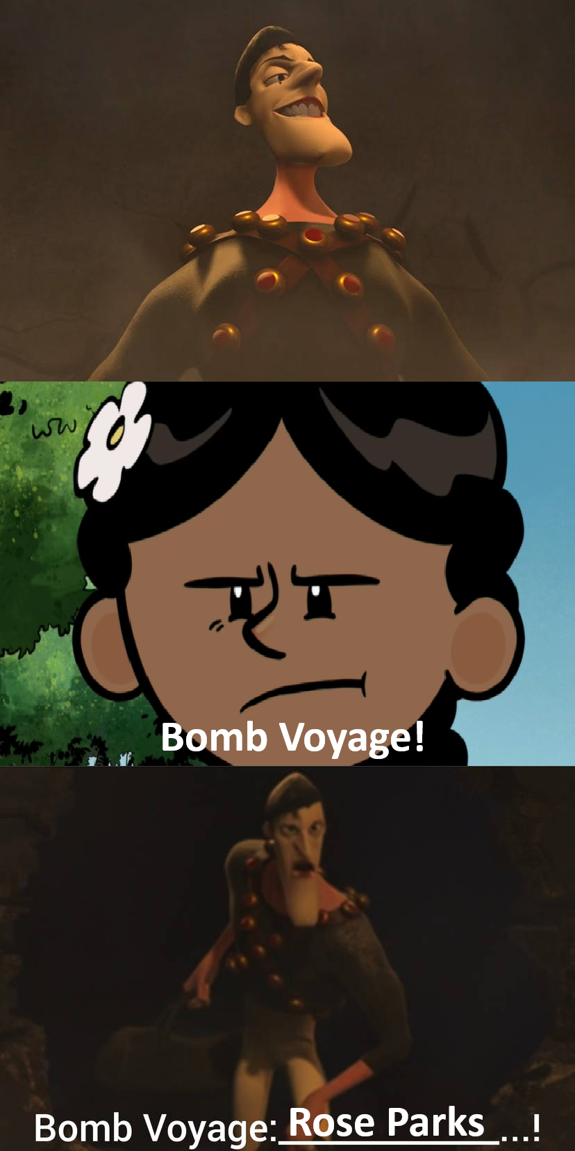 The Bomb Rosa Rosa Parks Vs Bomb Voyage by everestfan10 on DeviantArt